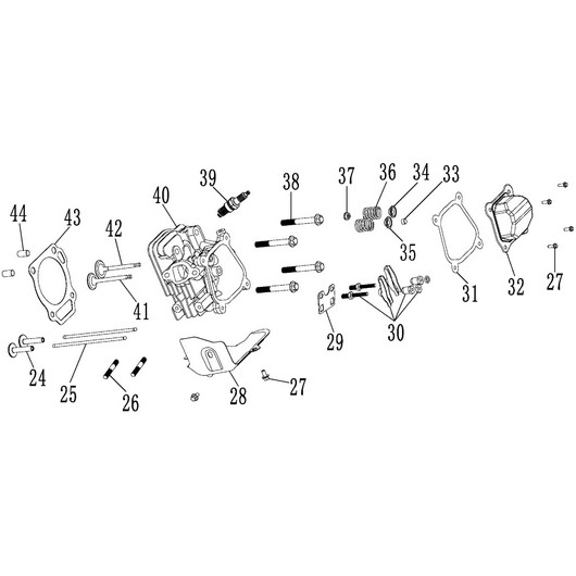 Головка цилиндра и клапана Champion GG3300